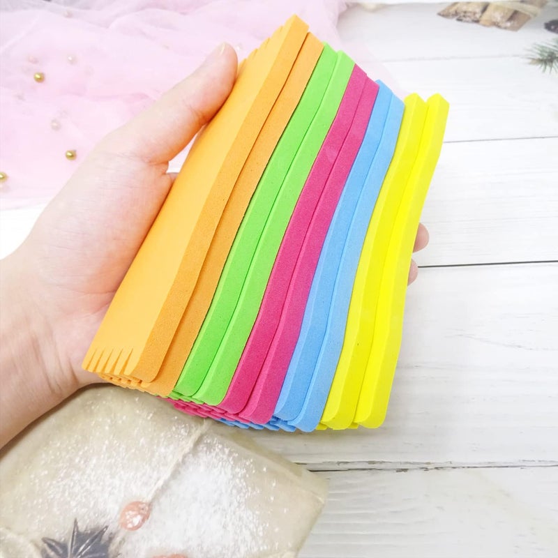 HONBAY 10PCS Fishing Line Foam Board, Fishing Line Foam Spool, Fishing Winding Board for Fishing Leader Line, Snelled Hooks & Rigs - Image 4